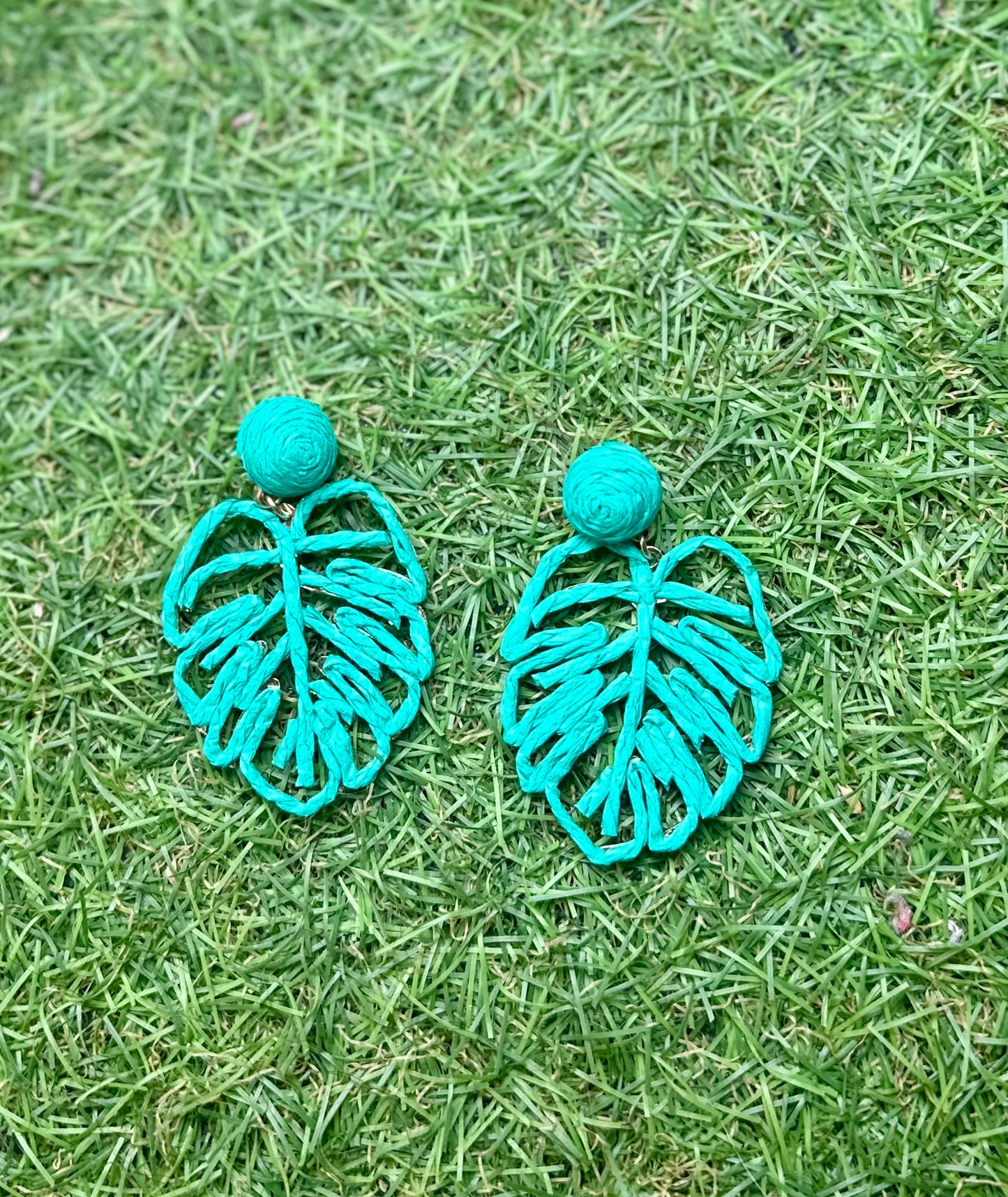 Pendientes Monstera