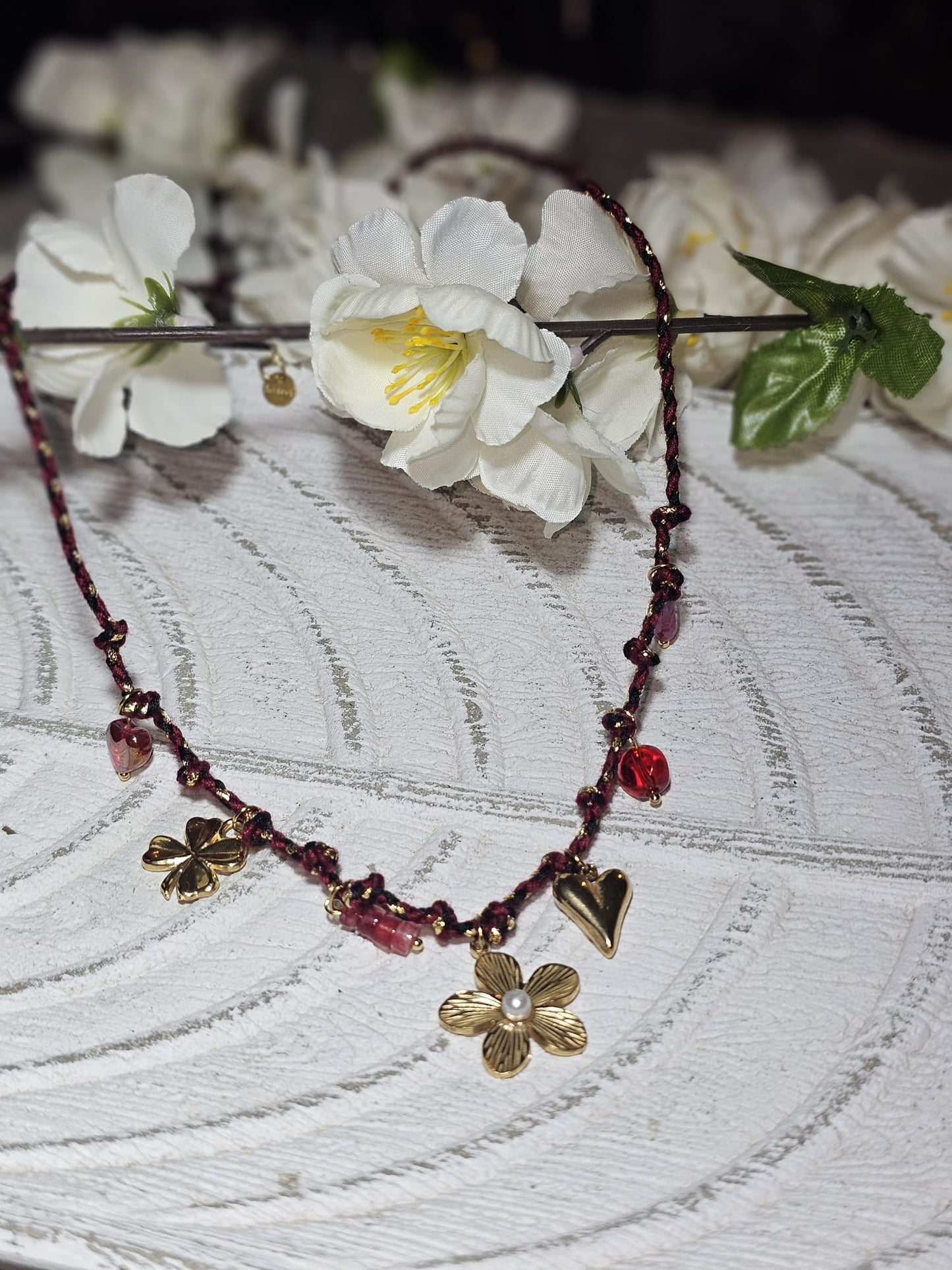 Collar Burgundi