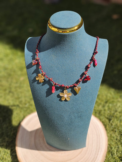 Collar Burgundi