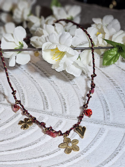 Collar Burgundi