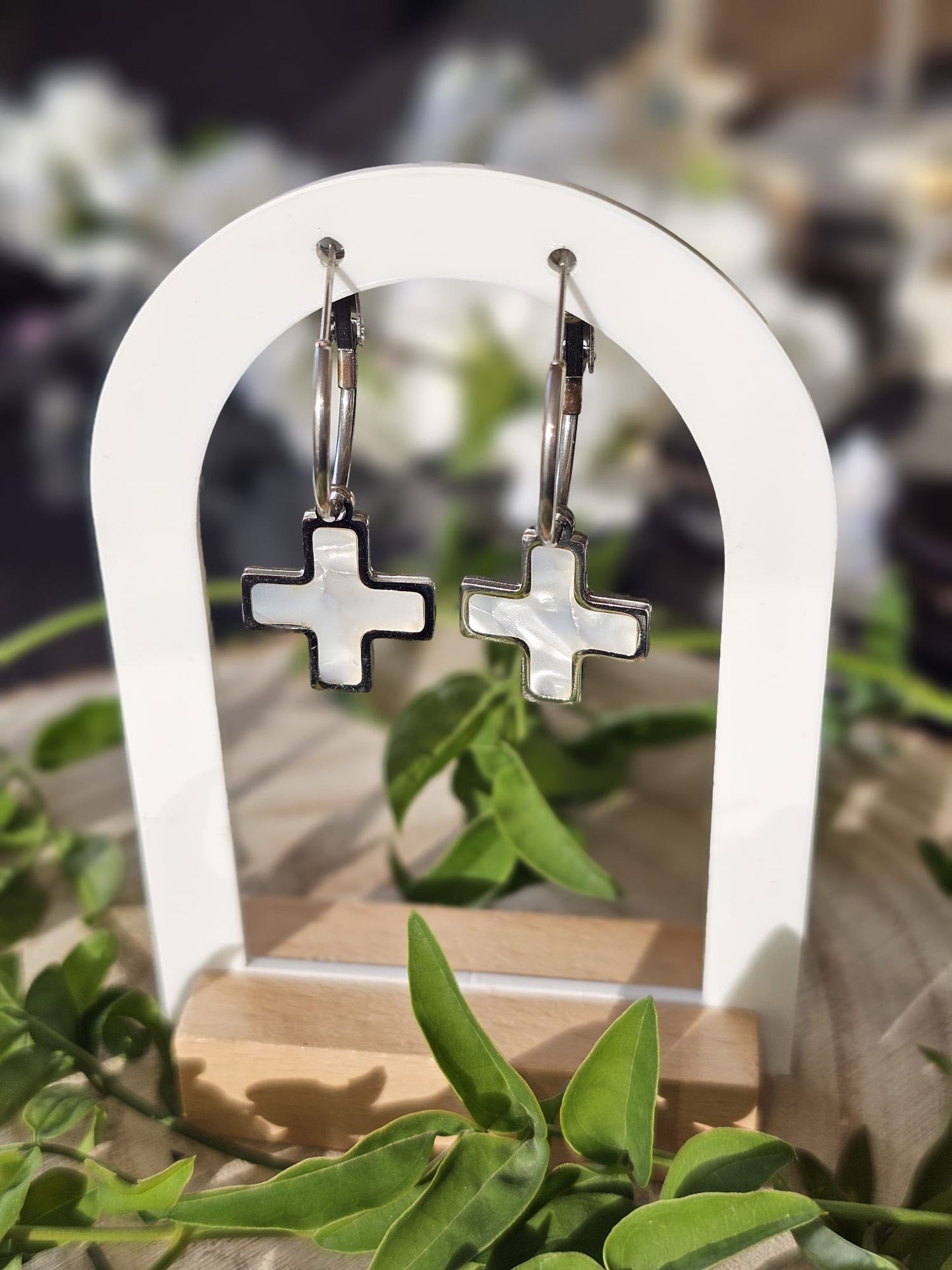 Pendientes Cruz
