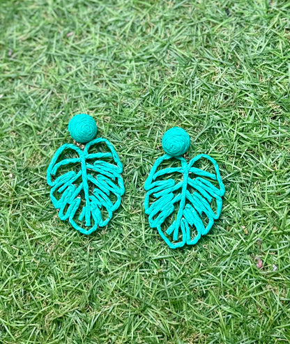 Pendientes Monstera