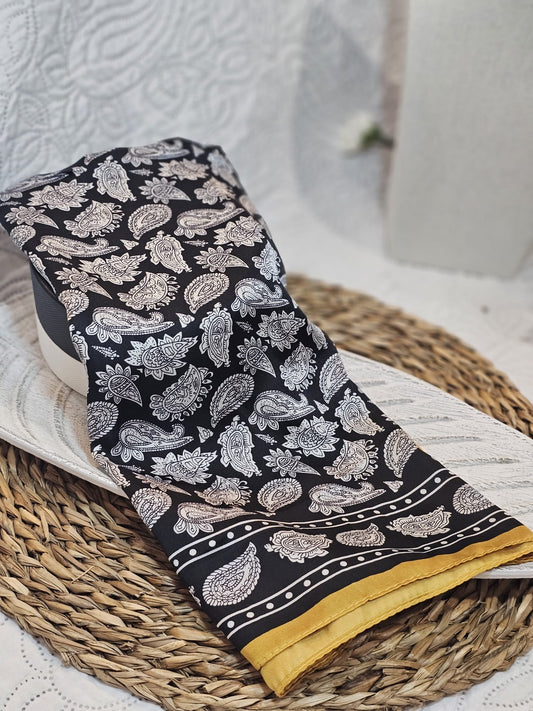 Pañuelo Bandana Negro