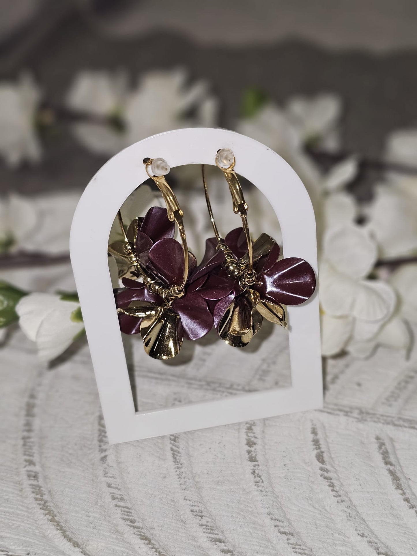 Pendientes Lavanda