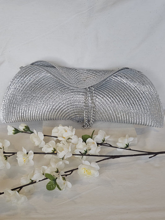 Bolso Zarela Plateado