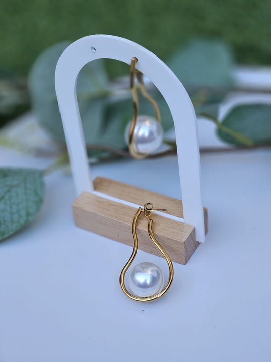 Pendientes Perla